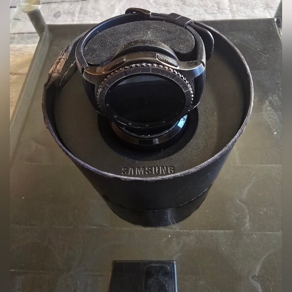 SAMSUNG GEAR S3 FRONTIER SMART WATCH BLACK